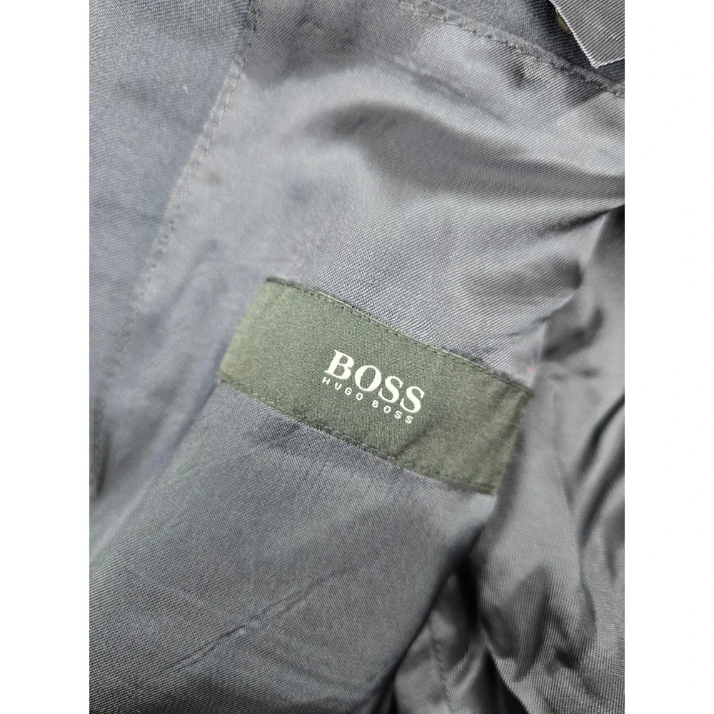 Hugo Boss‎ Blazer Mens 42S Navy Blue Virgin Wool Guabello Super 120 Sport Coat